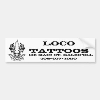 Pegatina Para Coche ¡Tatuajes del loco de la ayuda!!