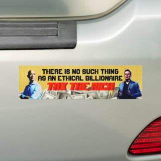 Pegatina Para Coche Tax The Rich Bumper Sticker