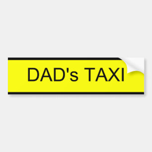 Pegatina Para Coche taxi de papá