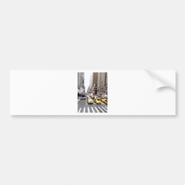 Pegatina Para Coche Taxis de Nueva York (Frente)