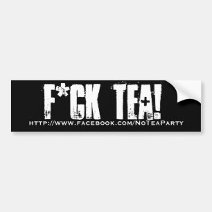 PEGATINA PARA COCHE TÉ DE F*CK