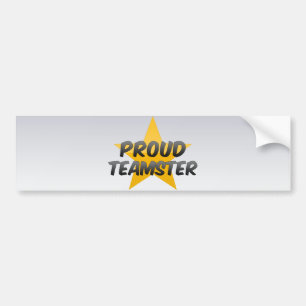 Pegatina Para Coche Teamster orgulloso