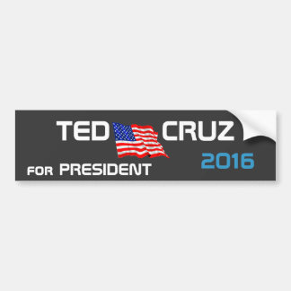 Pegatina Para Coche Ted Cruz para el presidente 2016