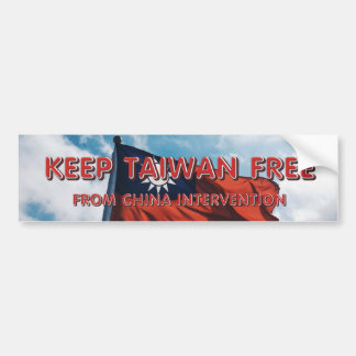 Pegatina Para Coche TEE Mantener a Taiwán libre