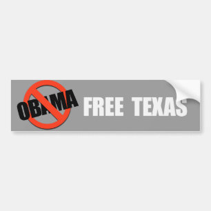 Pegatina Para Coche TEJAS LIBRE Bumpersticker