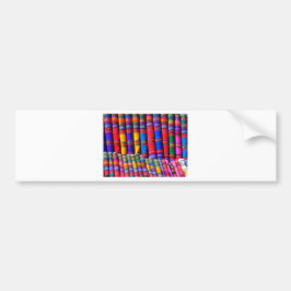 Pegatina Para Coche Tela tejida de colores