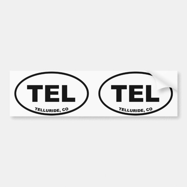 Pegatina Para Coche Telluride Colorado (Frente)