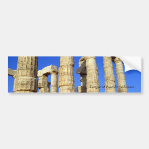Pegatina Para Coche Templo de Poseidón - Sounio
