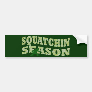 Pegatina Para Coche Temporada de Squatchin