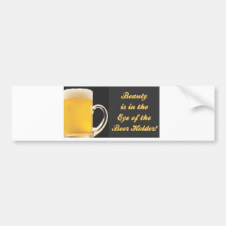 Pegatina Para Coche tenedor de la cerveza