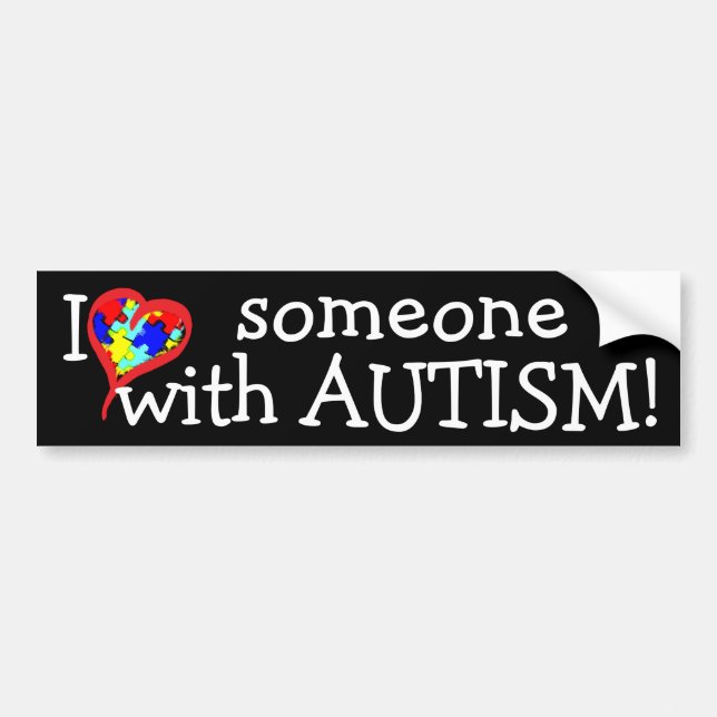 Pegatina Para Coche ¡Tengo 3 personas con AUTISMO! (Frente)
