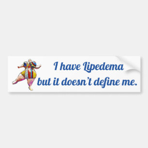 Pegatina Para Coche Tengo Lipedema pero no me define