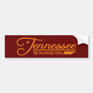 Pegatina Para Coche Tennessee (estado el mío)