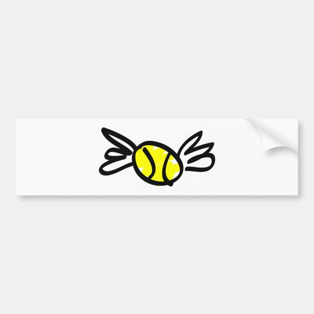 Pegatina Para Coche tennis-wings (Frente)