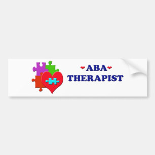 Pegatina Para Coche Terapeuta del ABA