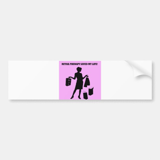 Pegatina Para Coche terapia al por menor (Frente)