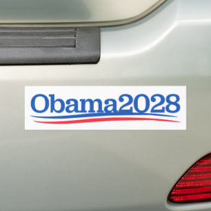 Pegatina Para Coche Tercer periodo Obama 2028
