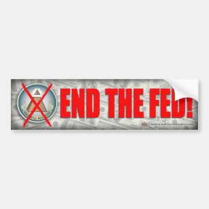 Pegatina Para Coche Termine el FED Bumpersticker