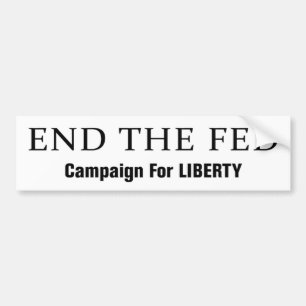 Pegatina Para Coche Termine el FED Bumpersticker