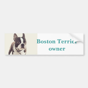 Pegatina Para Coche terrier de Boston
