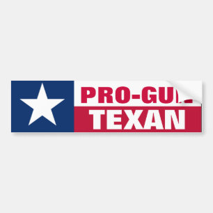 Pegatina Para Coche Texan del Favorable-Arma