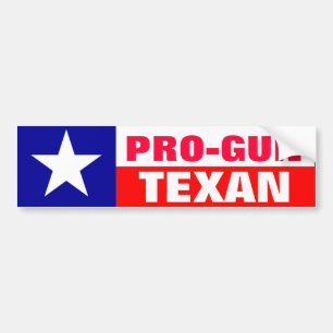 Pegatina Para Coche Texan del Favorable-Arma