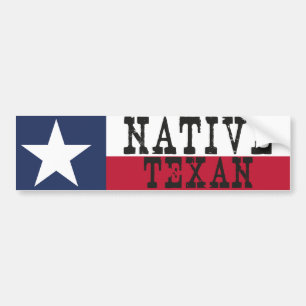 Pegatina Para Coche Texan nativo