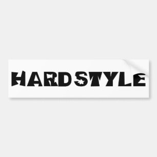 Pegatina Para Coche texto del hardstyle