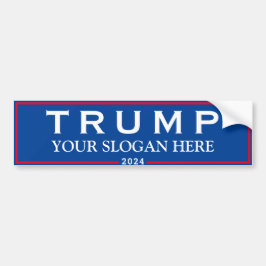 Pegatina Para Coche Texto del personalizable/eslogan Voto Trump 2024 A