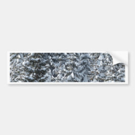Pegatina Para Coche Textura de árbol de flor de nieve