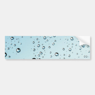 Pegatina Para Coche Textura de las gotas de lluvia