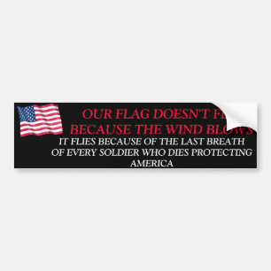 PEGATINA PARA COCHE THANK A SOLDIER