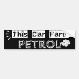 Pegatina Para Coche This Car Farts Petrol Witty Joke