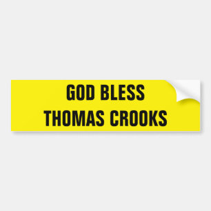 PEGATINA PARA COCHE THOMAS CROOKS