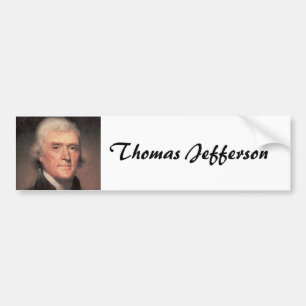 Pegatina Para Coche Thomas Jefferson