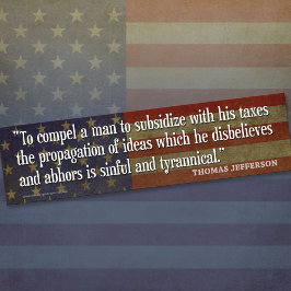 Pegatina Para Coche Thomas Jefferson Bumper Stickers