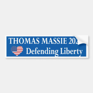Pegatina Para Coche Thomas Massie 2028