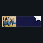 PEGATINA PARA COCHE THREE ANGELS IN BLUE<br><div class="desc">Elegant,  artistic and classic design rielaborated from a Renaissance painting.</div>