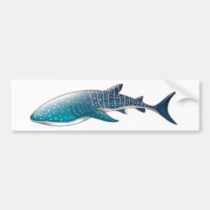 Pegatina Para Coche Tiburón de ballena