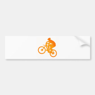 Pegatina Para Coche Tiempos de montaña de la bici