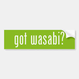 Pegatina Para Coche ¿tiene wasabi?