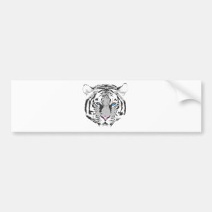 Pegatina Para Coche Tigre blanco