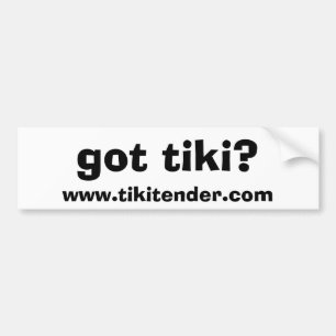 Pegatina Para Coche ¿tiki conseguido?