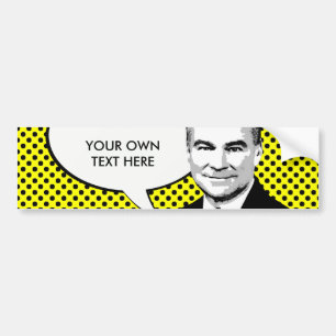 Pegatina Para Coche Tim Kaine 2016