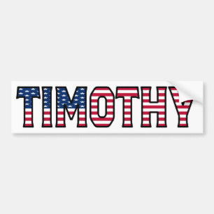 Pegatina Para Coche Timothy Name Vorname Estados Unidos Aufkleber Pega