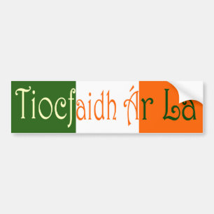 Pegatina Para Coche Tiocfaidh r LJamaica (Llegará Nuestro Día)