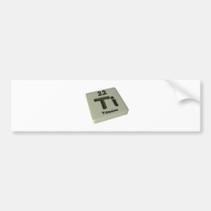 Pegatina Para Coche Titanio del Ti