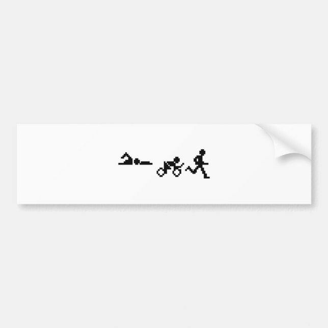 Pegatina Para Coche Todos los tres (Frente)