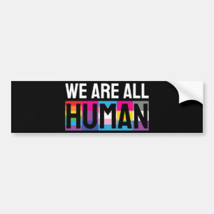 Pegatina Para Coche Todos somos LGBTQIA+