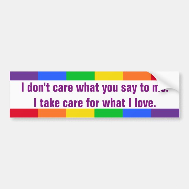 Pegatina Para Coche Todos son libres (Frente)